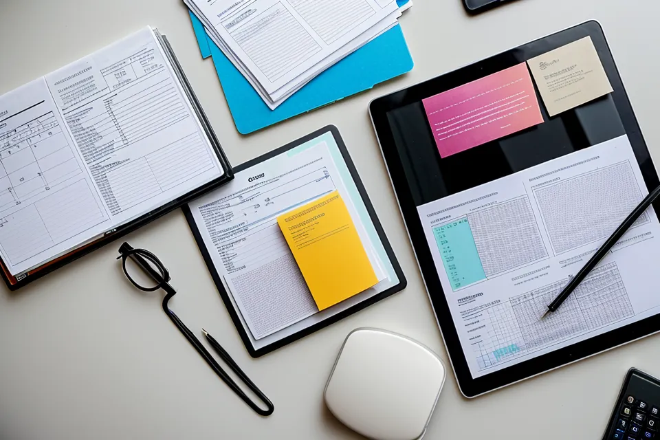 Vergleich zwischen Papierchaos und digitaler Baudokumentation