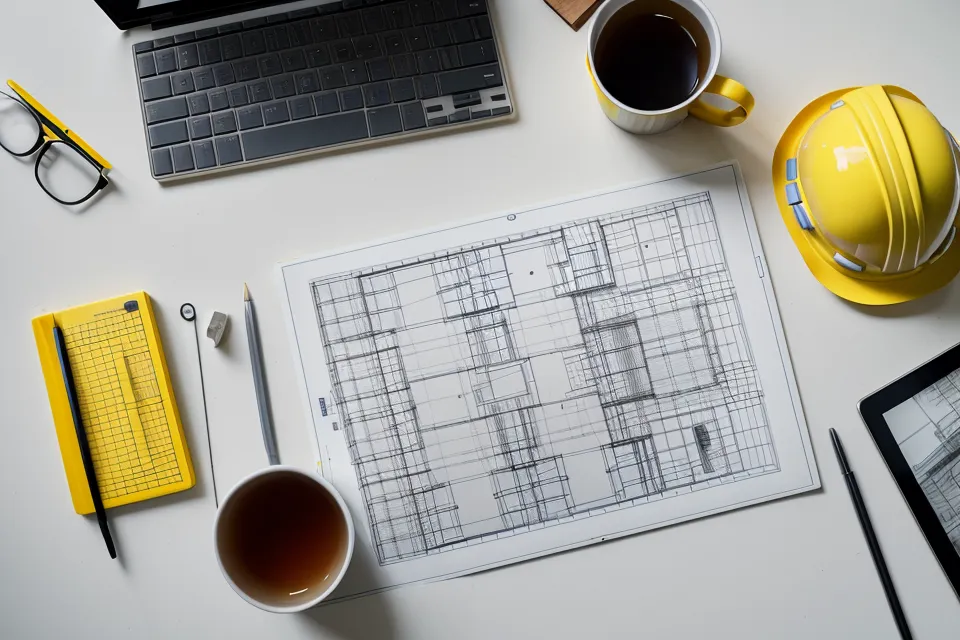 Digitale Unterschrift auf der Baustelle: Bauherr bestätigt Abnahmeprotokoll auf dem Tablet