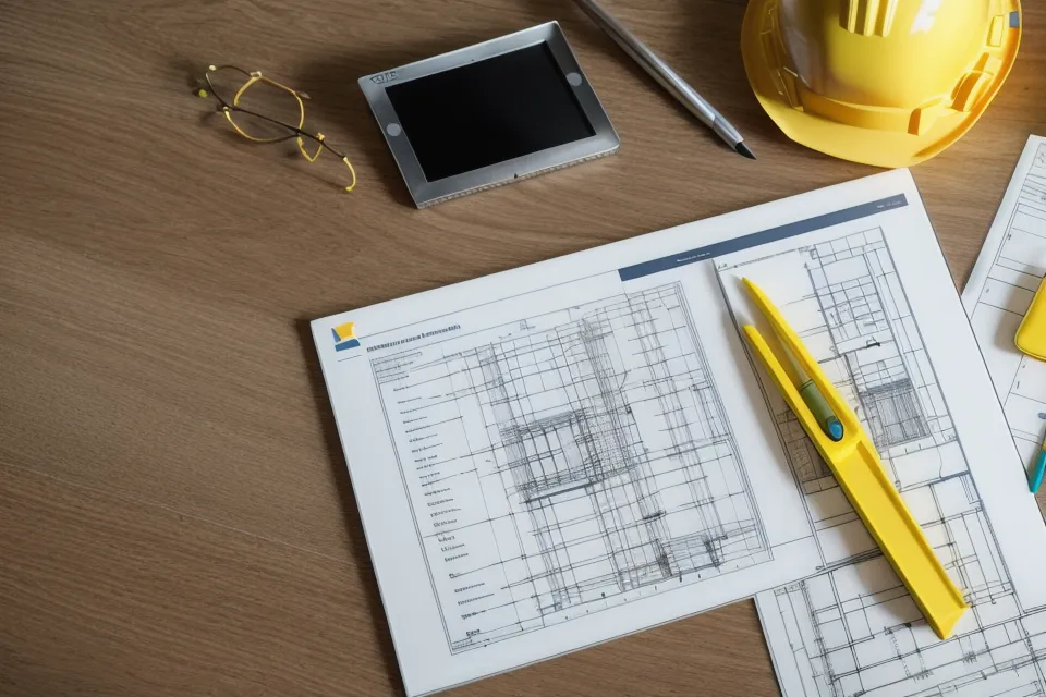 Baumanagement-Software auf dem Tablet ersetzt das alte Papier-Bautagebuch auf der Baustelle