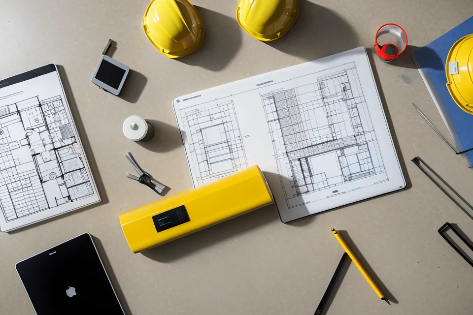 Datenimport von Excel in eine moderne Baumanagement-Software.